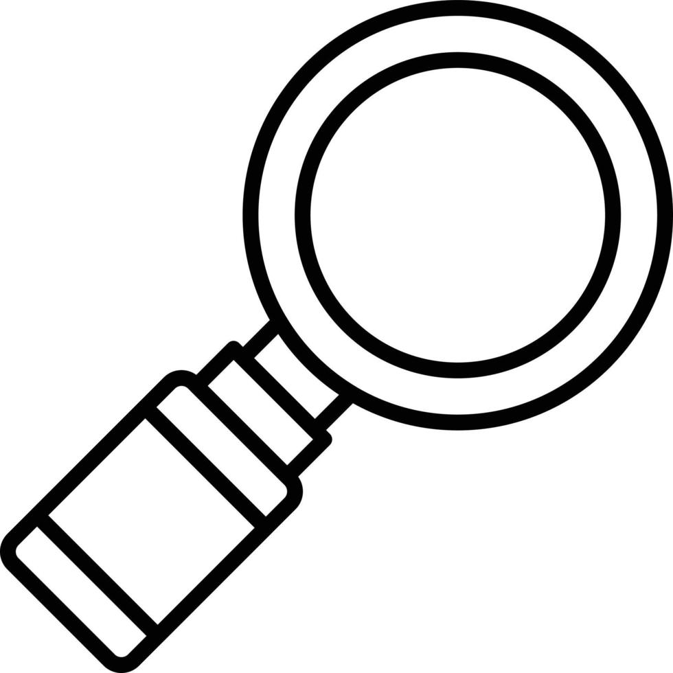 diseño de icono creativo de lupa vector