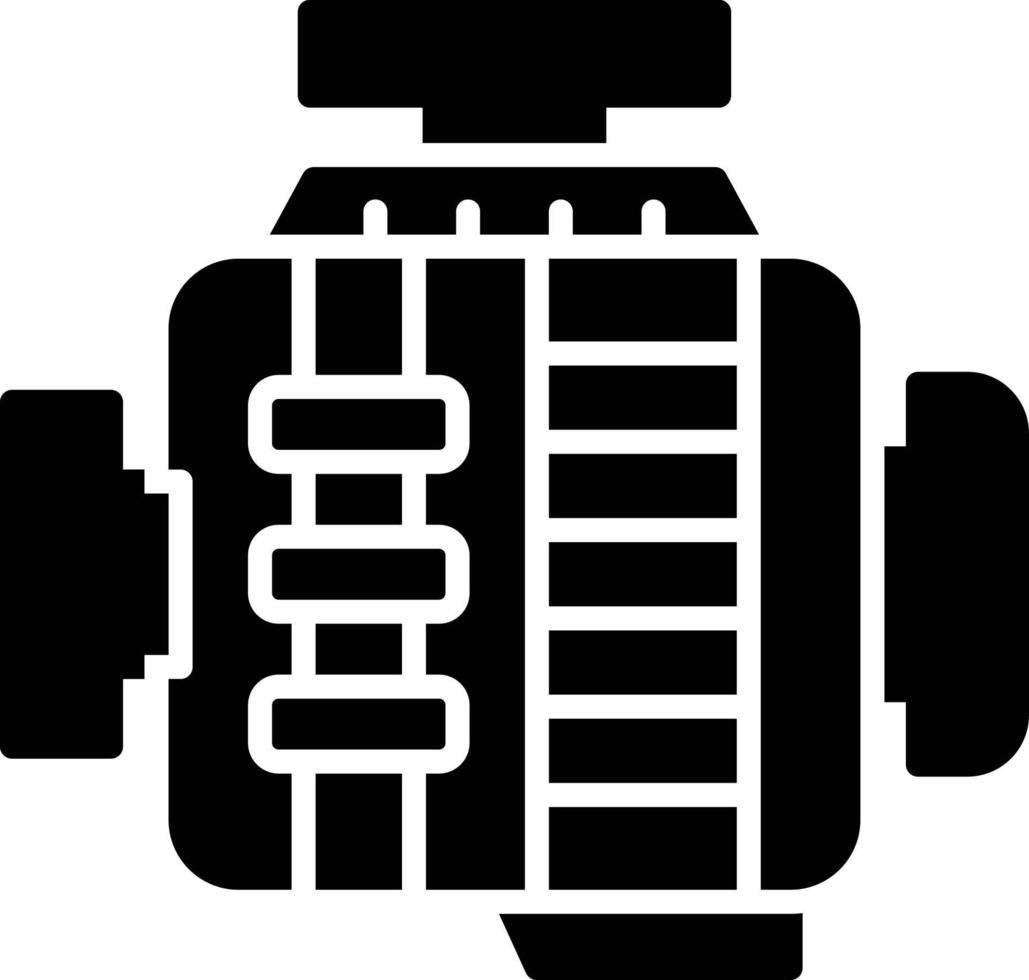 Car Engine Creative Icon Design vector