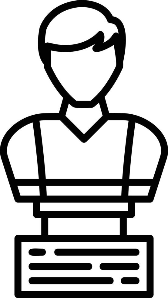 Sculpture Creative Icon Design vector