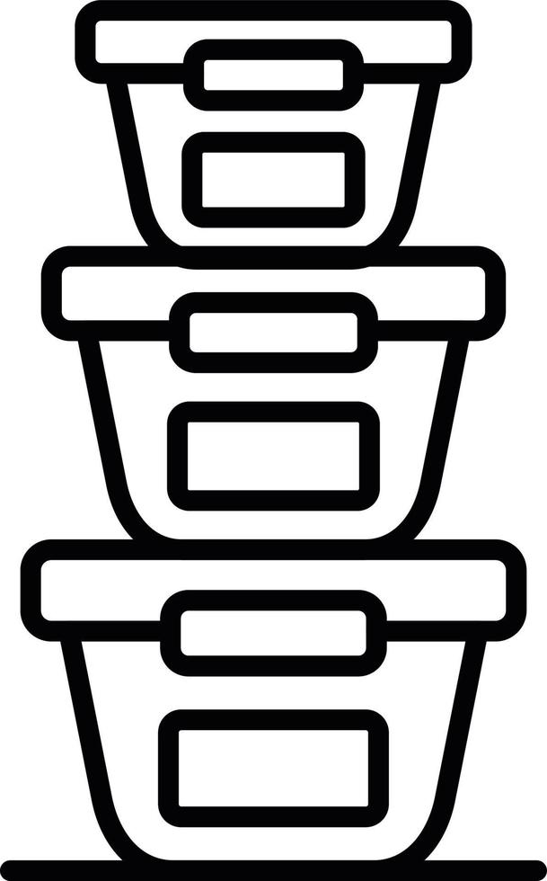 Container Creative Icon Design vector