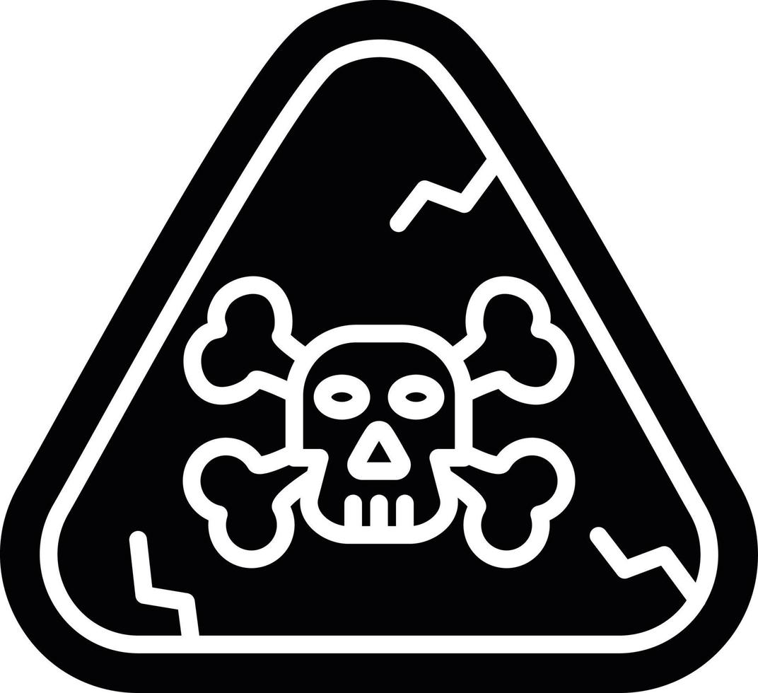 Dangerous Creative Icon Design vector