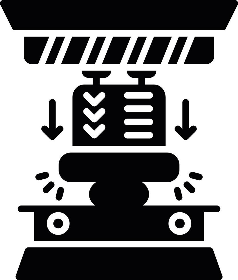 Hydraulic Creative Icon Design vector
