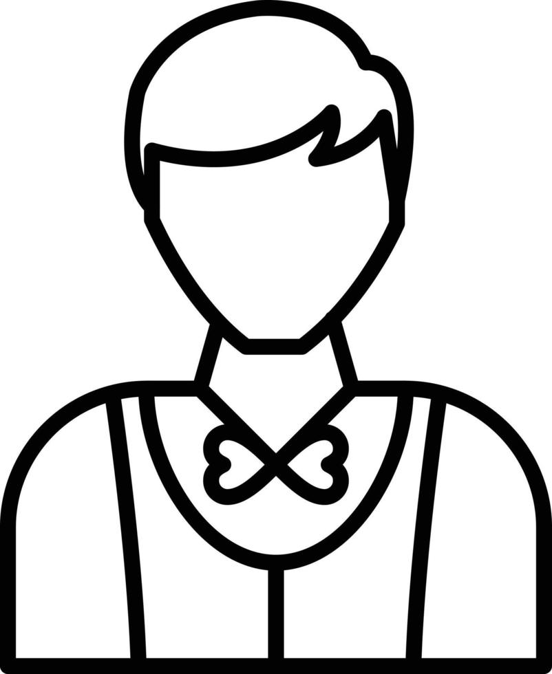 Man Creative Icon Design vector