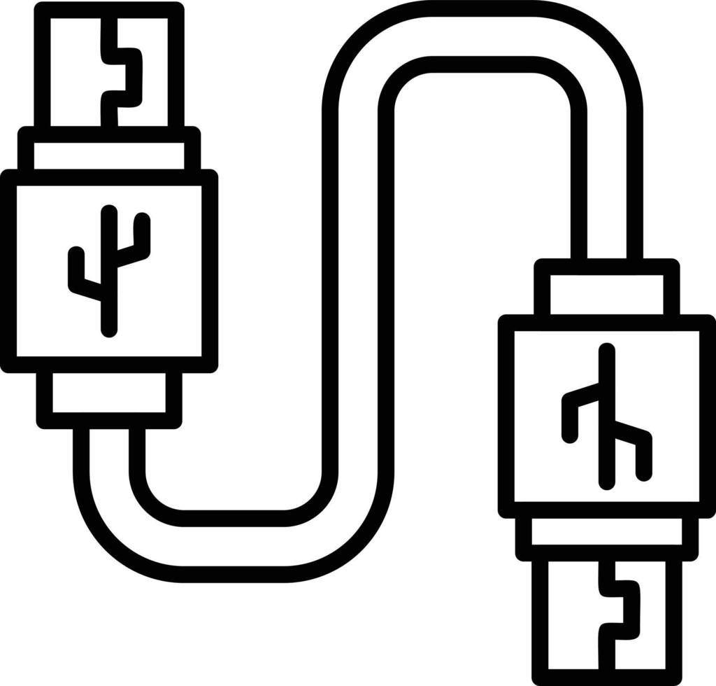 Usb Connection Creative Icon Design vector