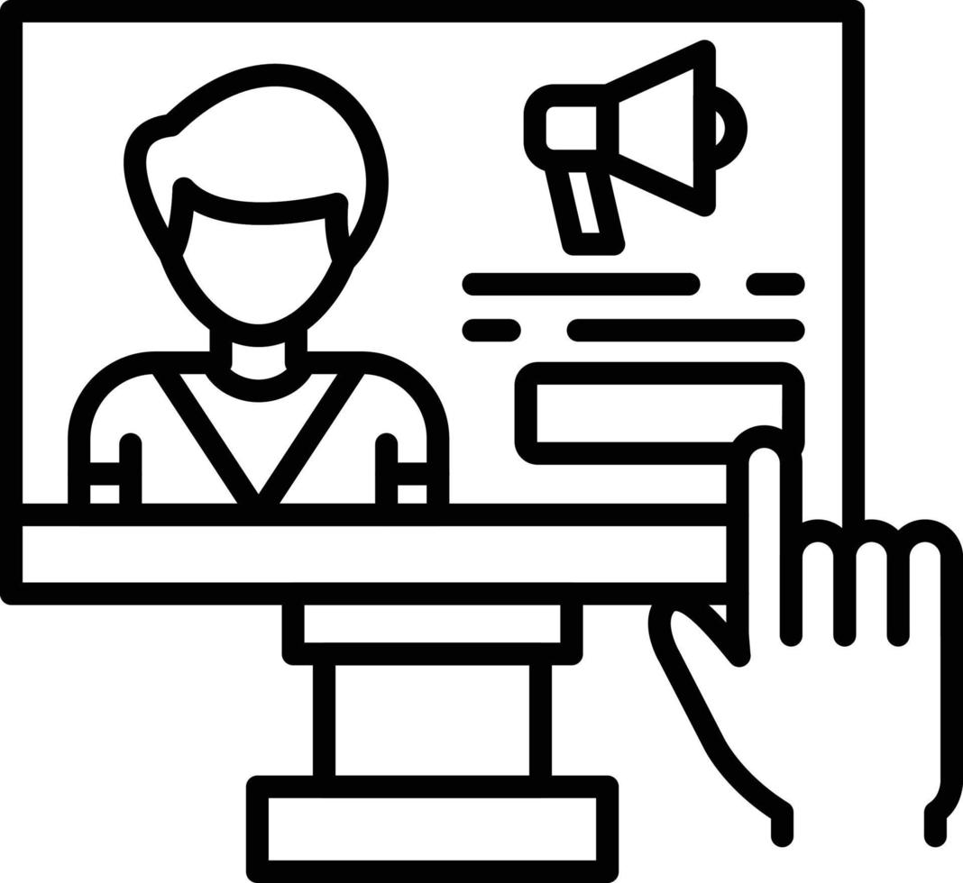 Advertising Creative Icon Design vector