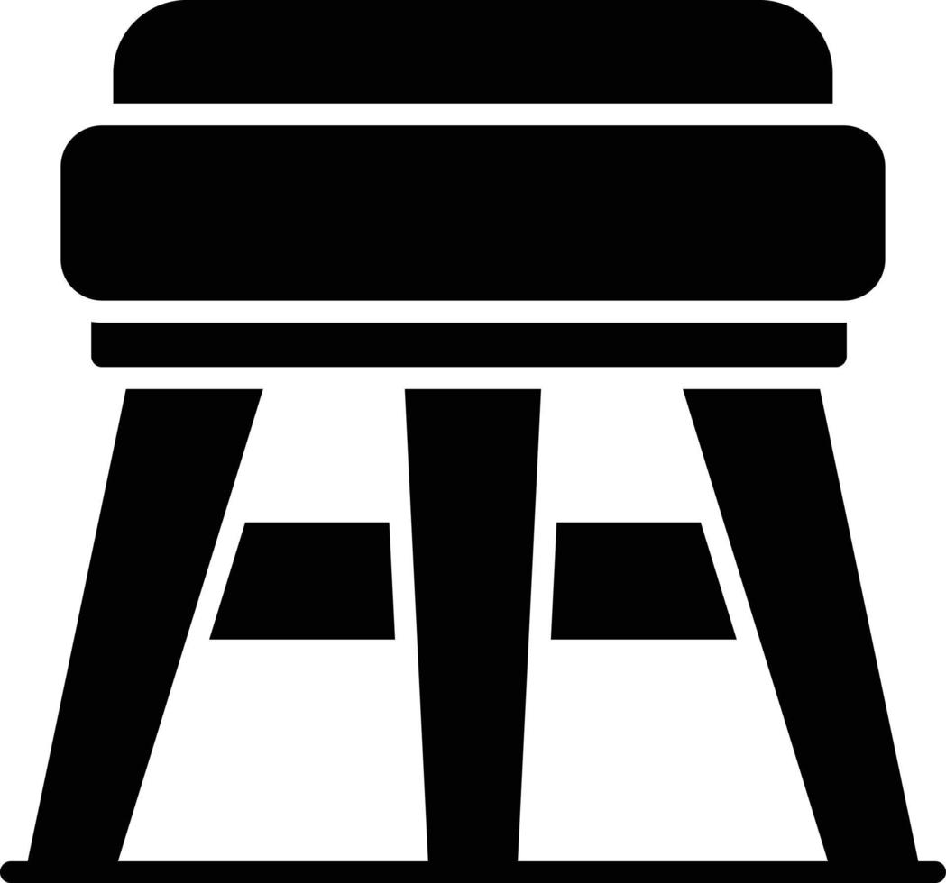 Stool Creative Icon Design vector