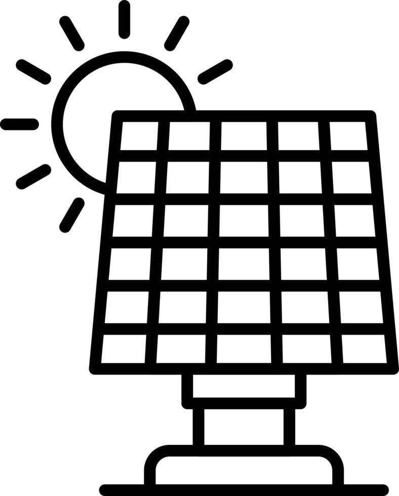 diseño de icono creativo de panel solar vector