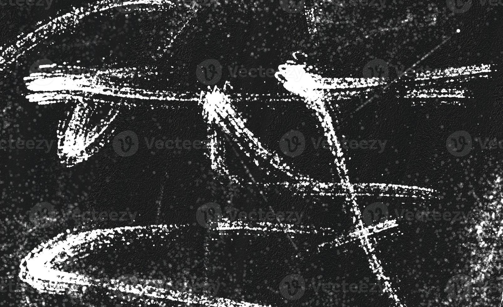 Grunge black and white pattern. Monochrome particles abstract texture. Background of cracks, scuffs, chips, stains, ink spots, lines. Dark design background surface photo