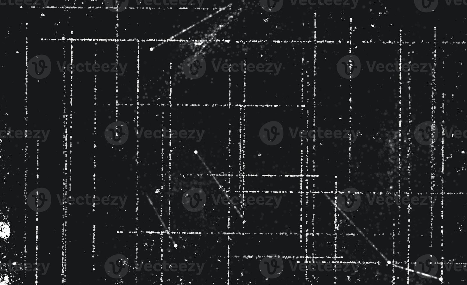 Monochrome particles abstract texture.Overlay illustration over any design to create grungy vintage effect and depth photo