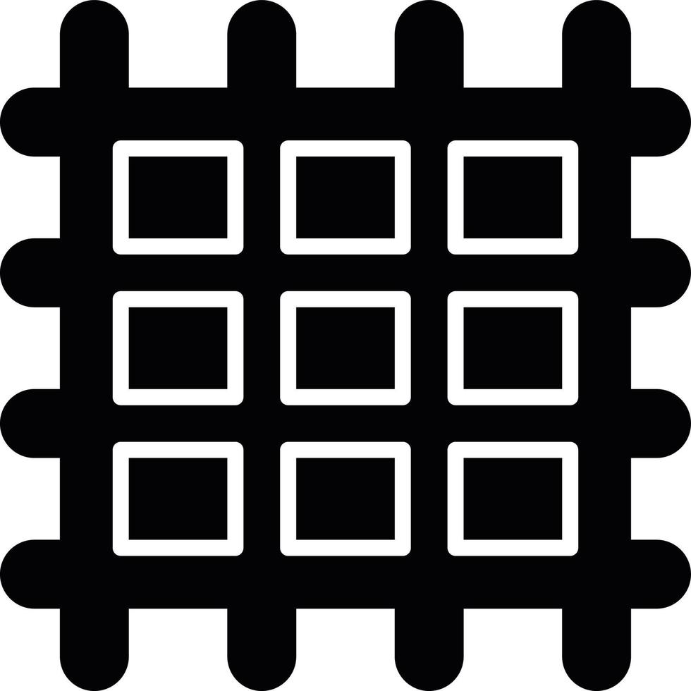 Grid Creative Icon Design vector