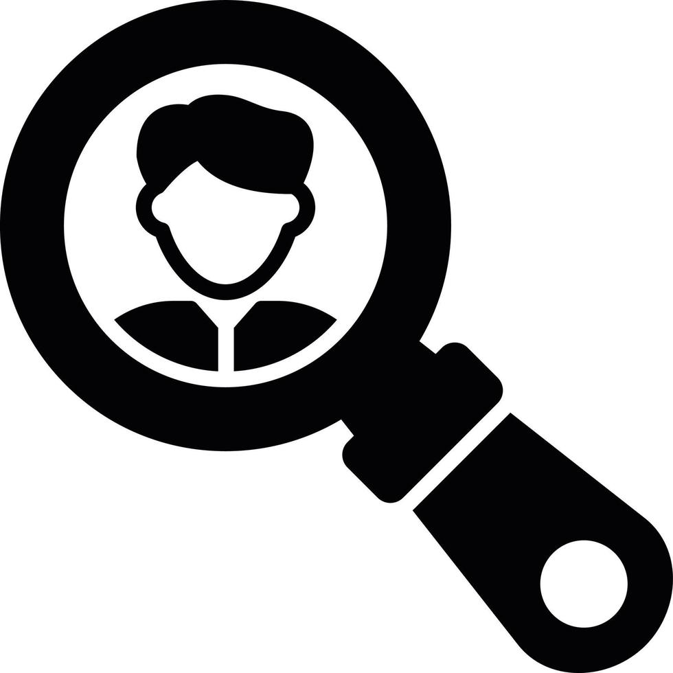 Search Creative Icon Design vector