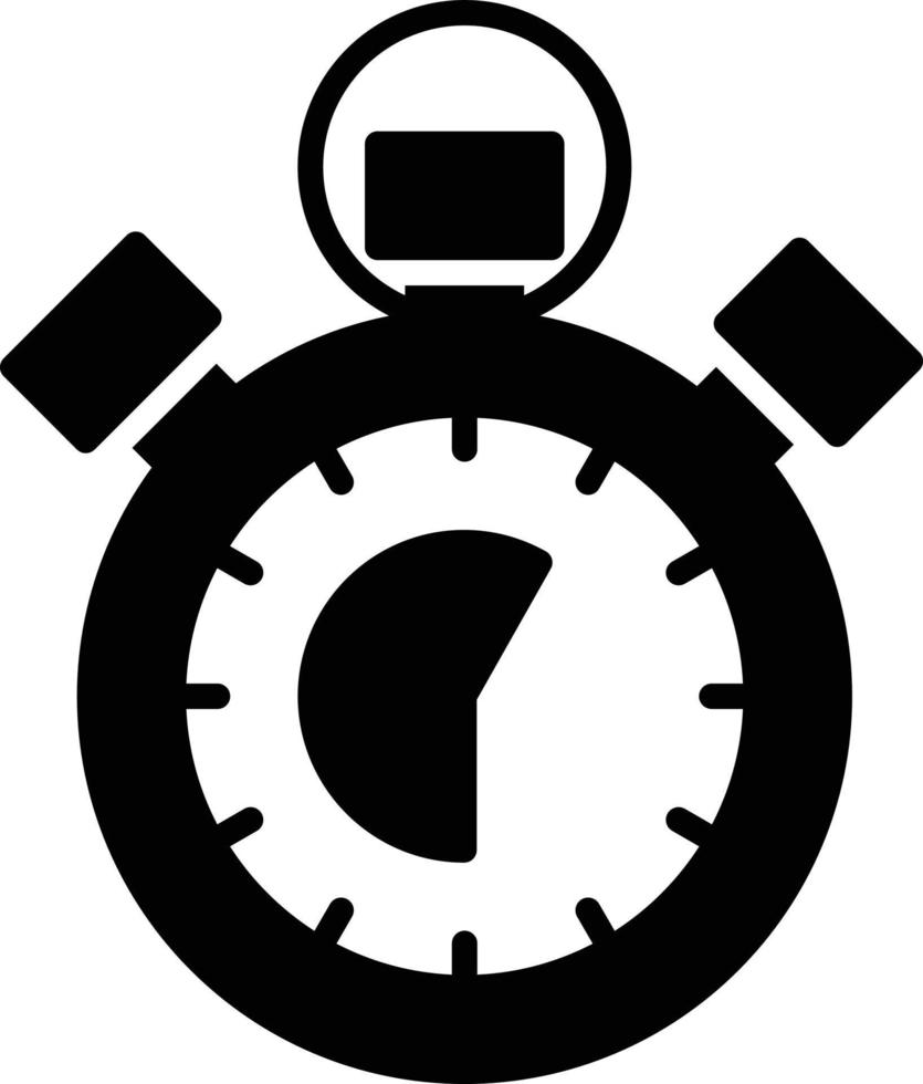 Stopwatch Creative Icon Design vector
