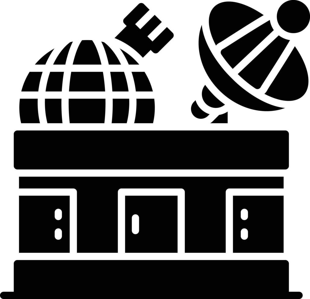 Observatory Creative Icon Design vector