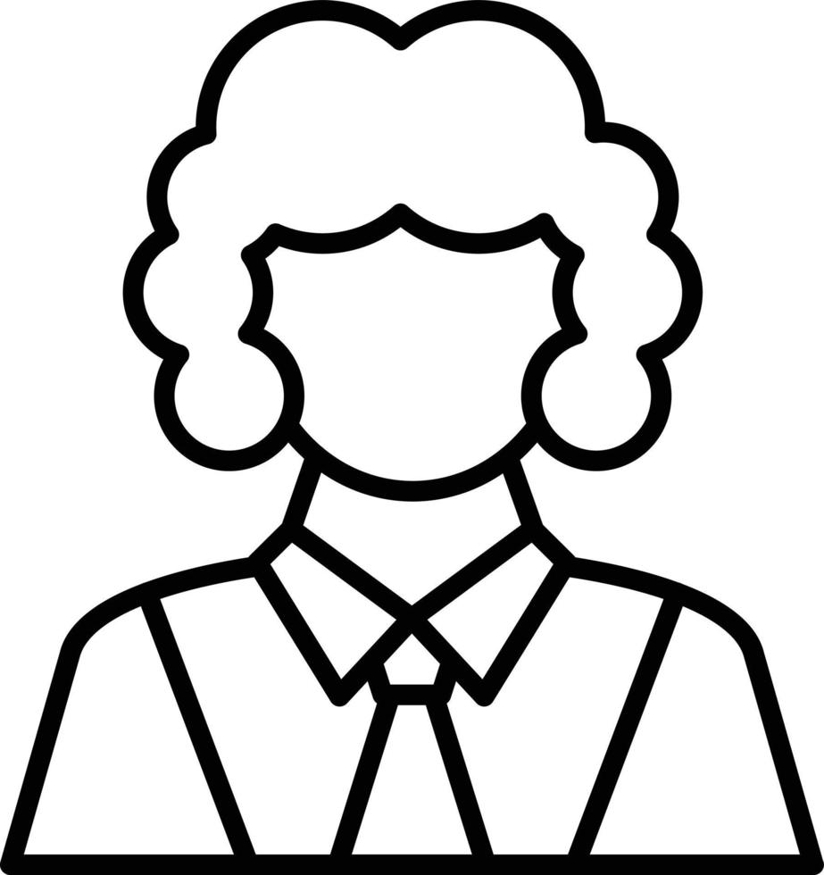 Judge Creative Icon Design vector