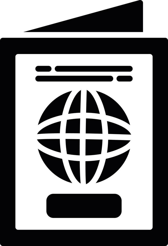 Passport Creative Icon Design vector