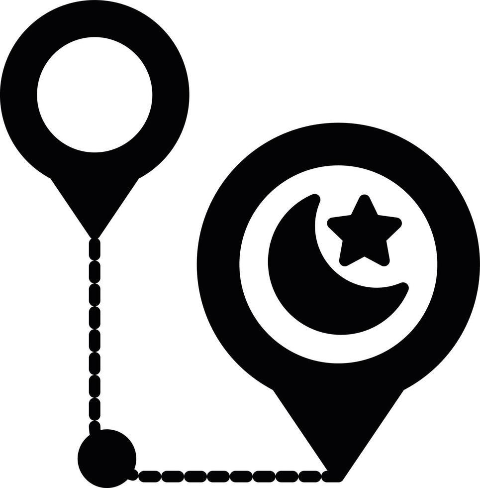 Pilgrimage Creative Icon Design vector