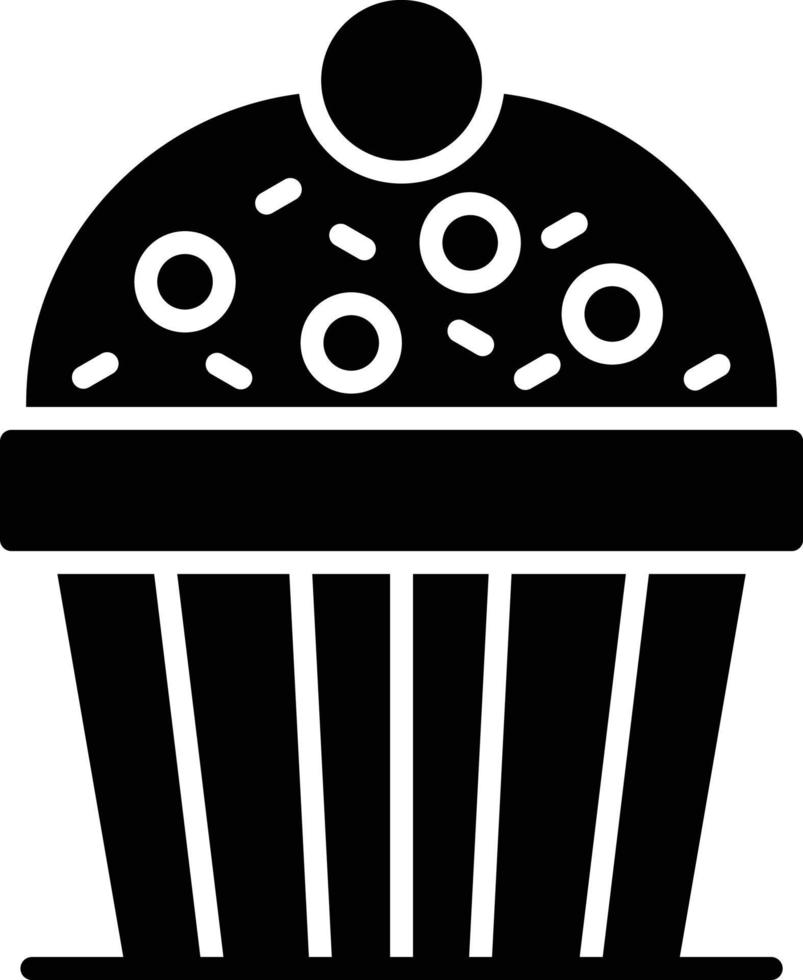 Cupcake Creative Icon Design vector