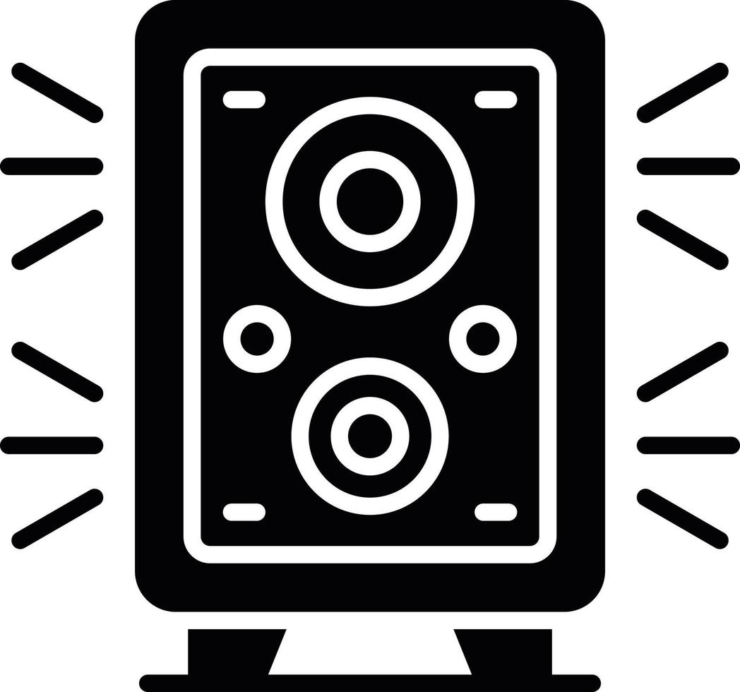 diseño de icono creativo de altavoz vector