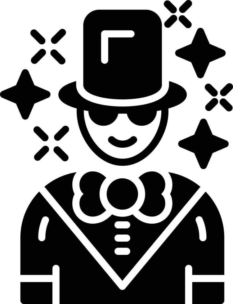 Magician Creative Icon Design vector