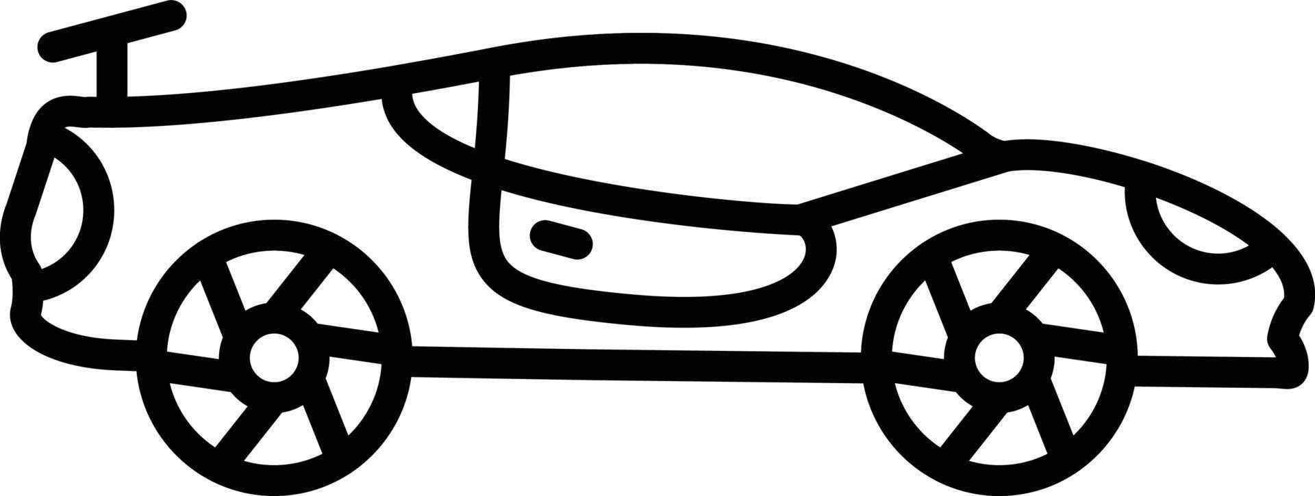 Super Car Creative Icon Design vector
