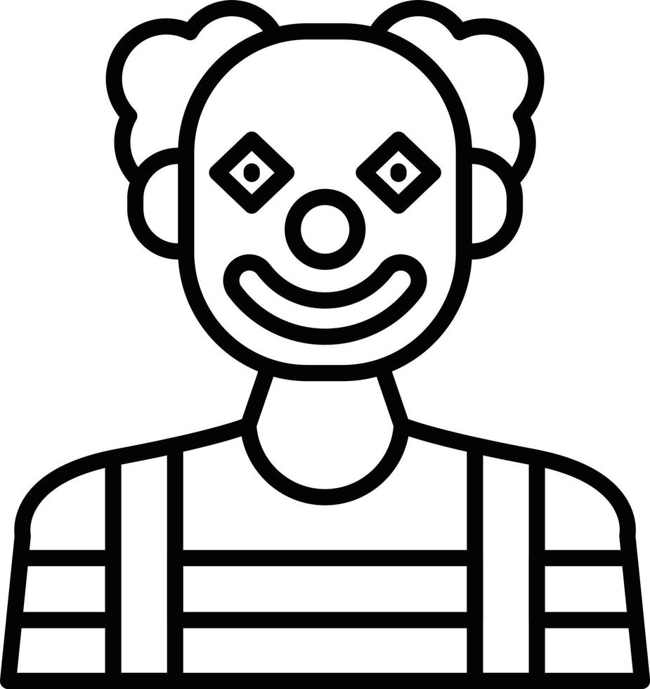 Clown Creative Icon Design vector