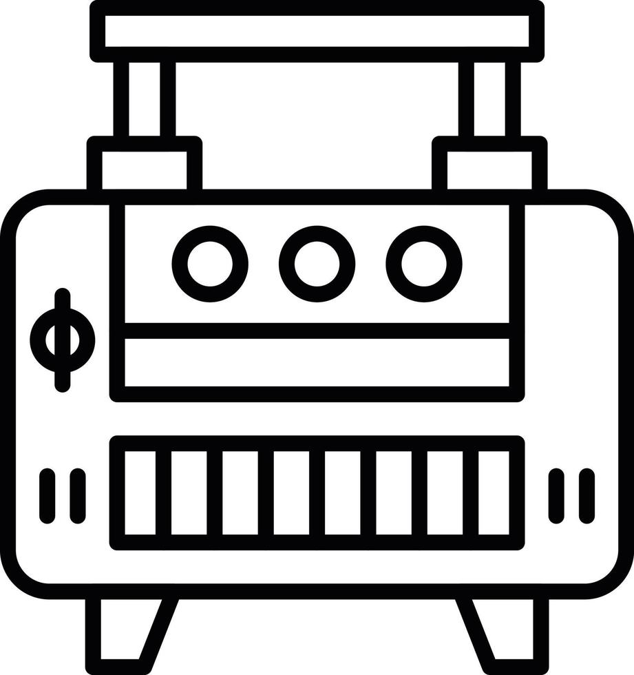 Machine Creative Icon Design vector