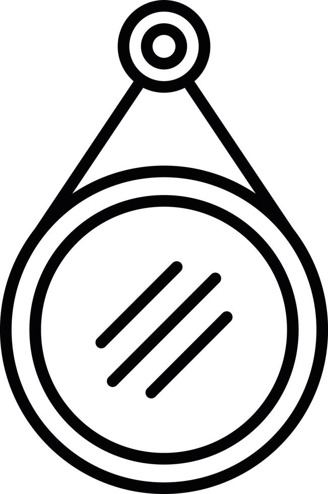 Mirror Creative Icon Design vector