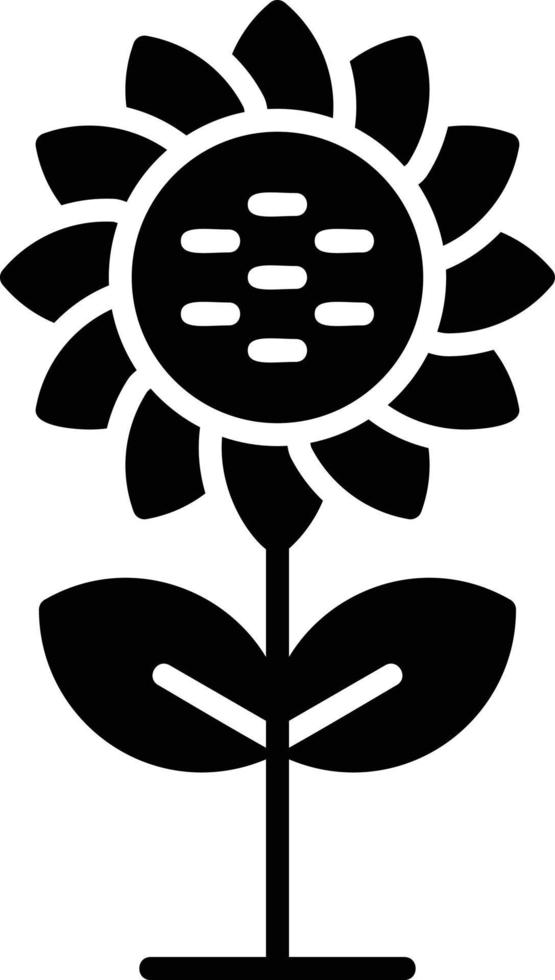 diseño de icono creativo de girasol vector