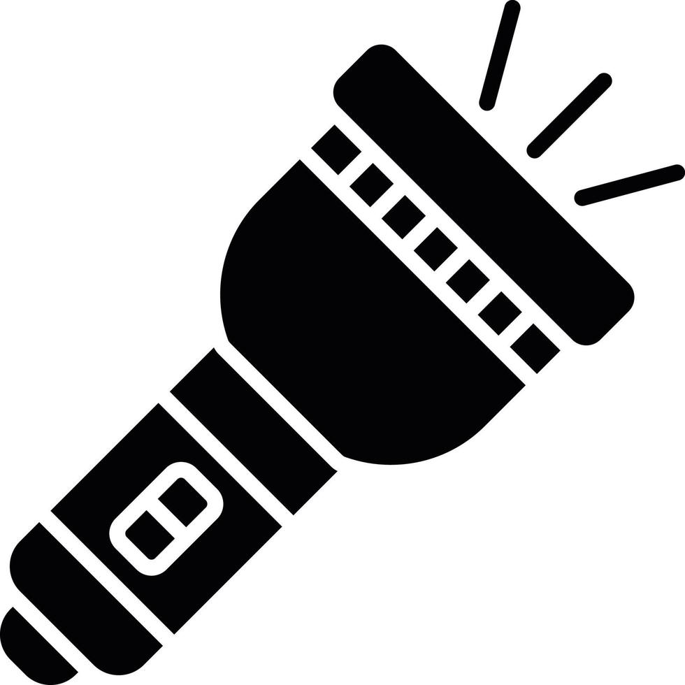 Flashlight Creative Icon Design vector