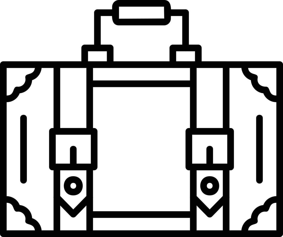 Suitcase Creative Icon Design vector