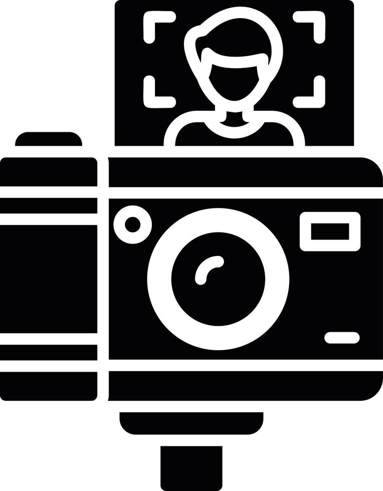 Vlogger Creative Icon Design vector