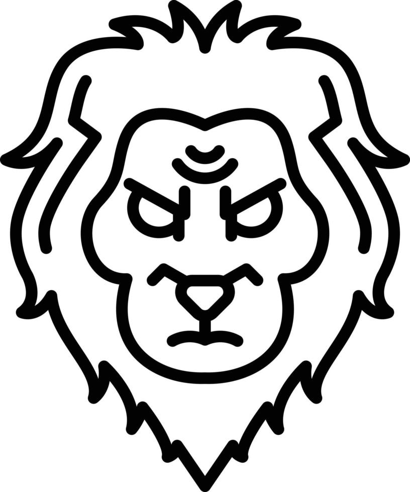 Lion Creative Icon Design vector