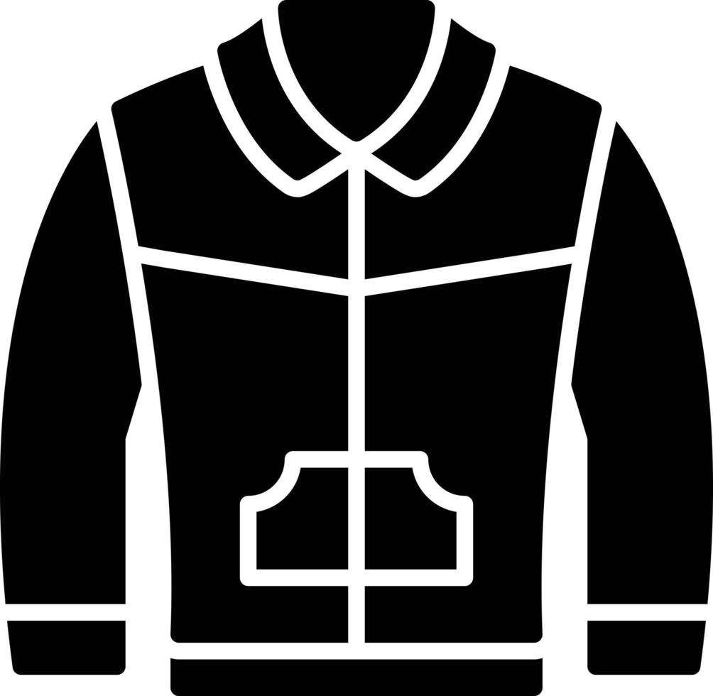 diseño de icono creativo de chaqueta vector