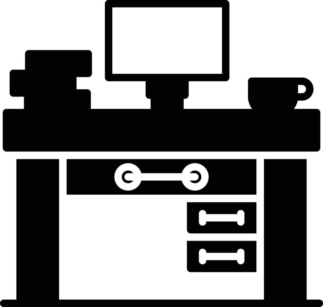 Desk Creative Icon Design vector