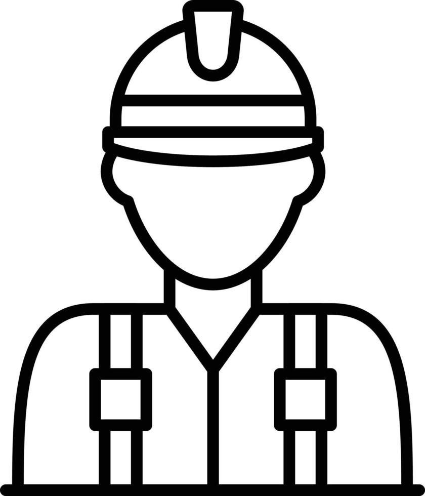 Worker Creative Icon Design vector