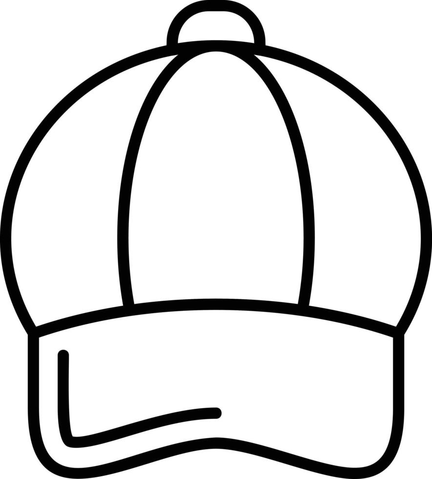 diseño de icono creativo de gorra vector