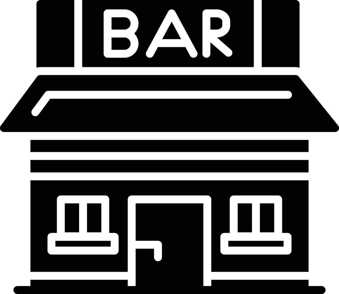 Bar Creative Icon Design vector