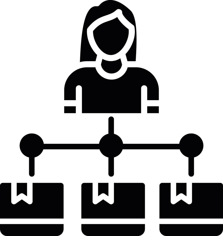 Supplier Creative Icon Design vector
