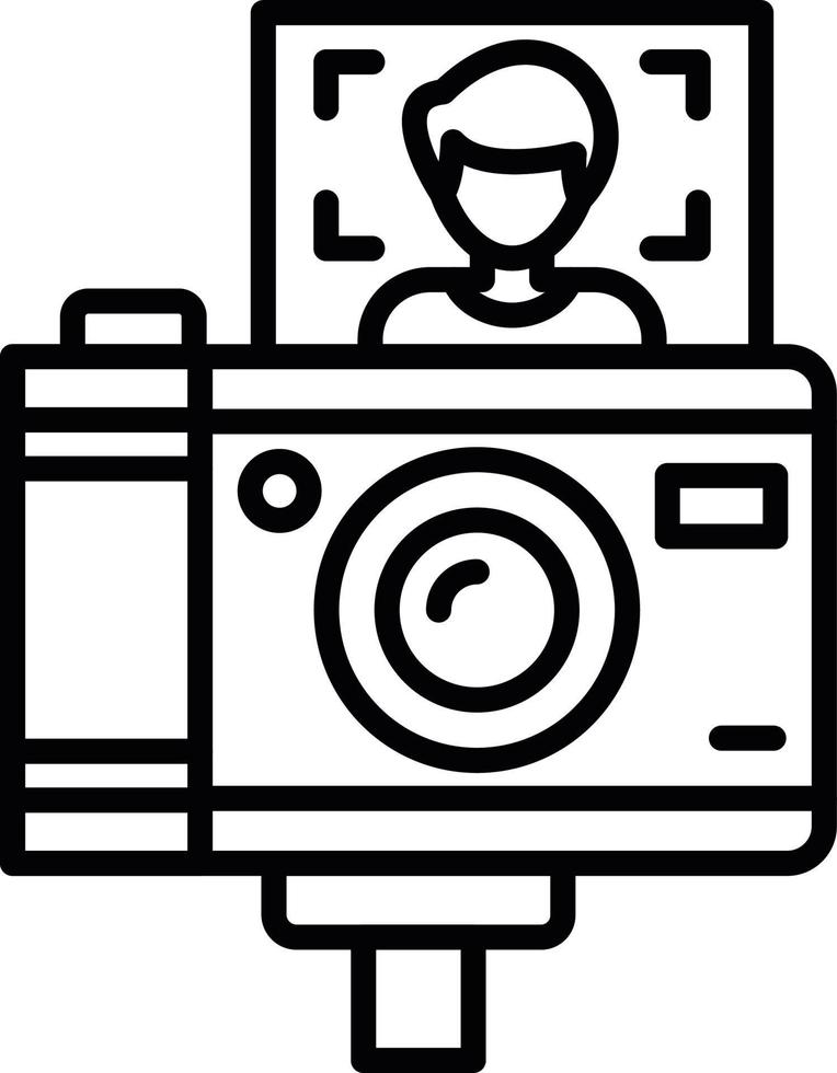 Vlogger Creative Icon Design vector