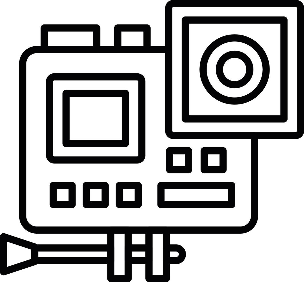 Gopro Creative Icon Design vector