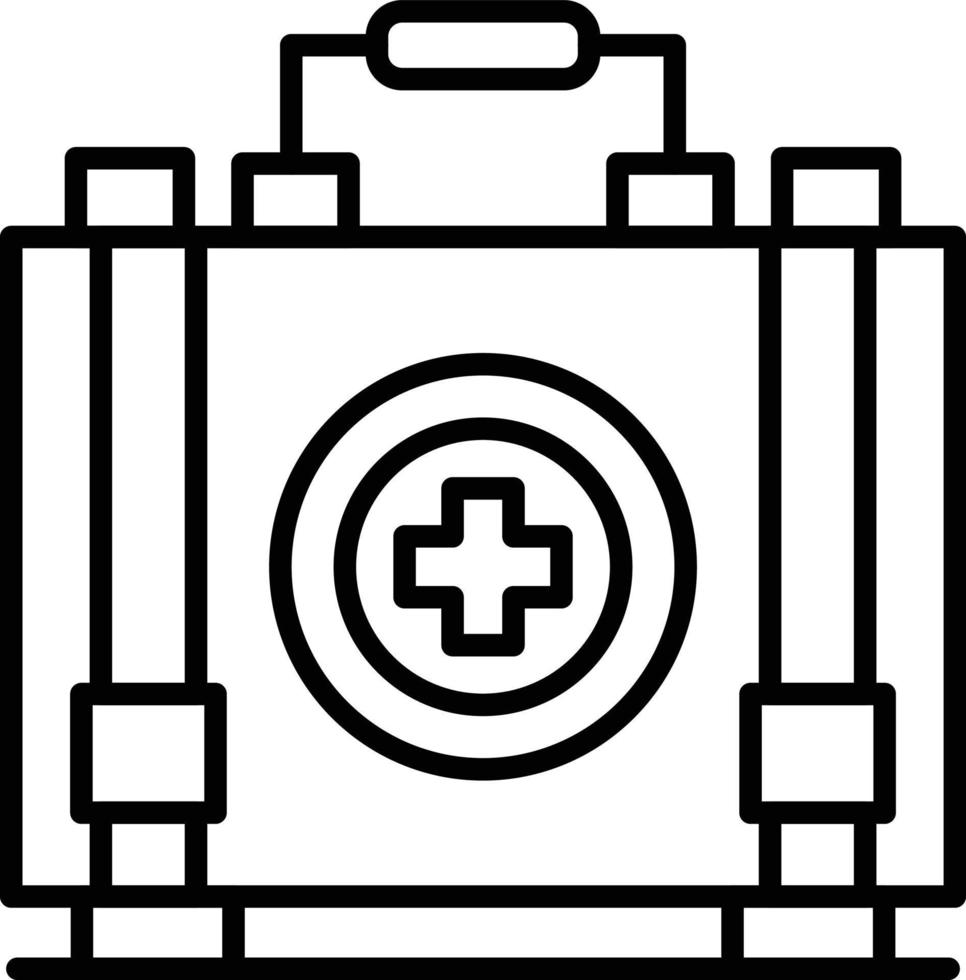 First Aid Kit Creative Icon Design vector