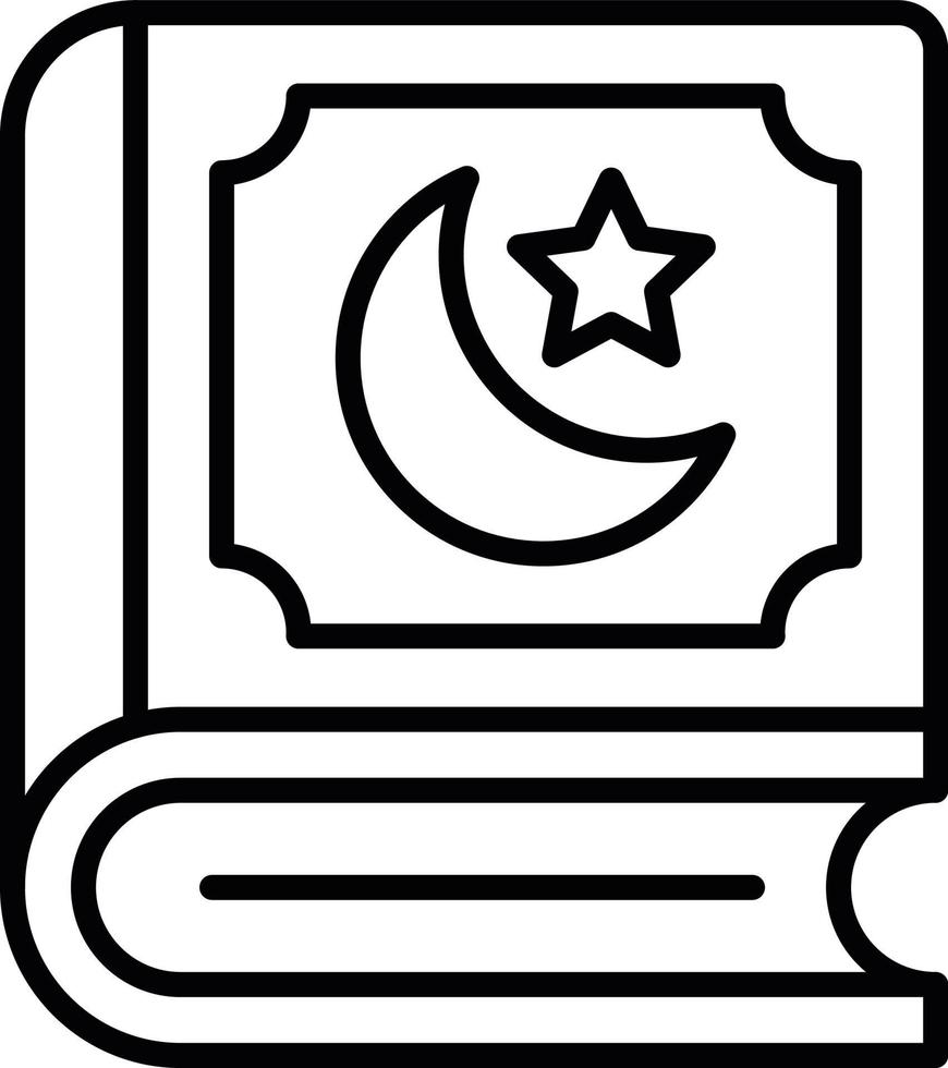 Quran Creative Icon Design vector