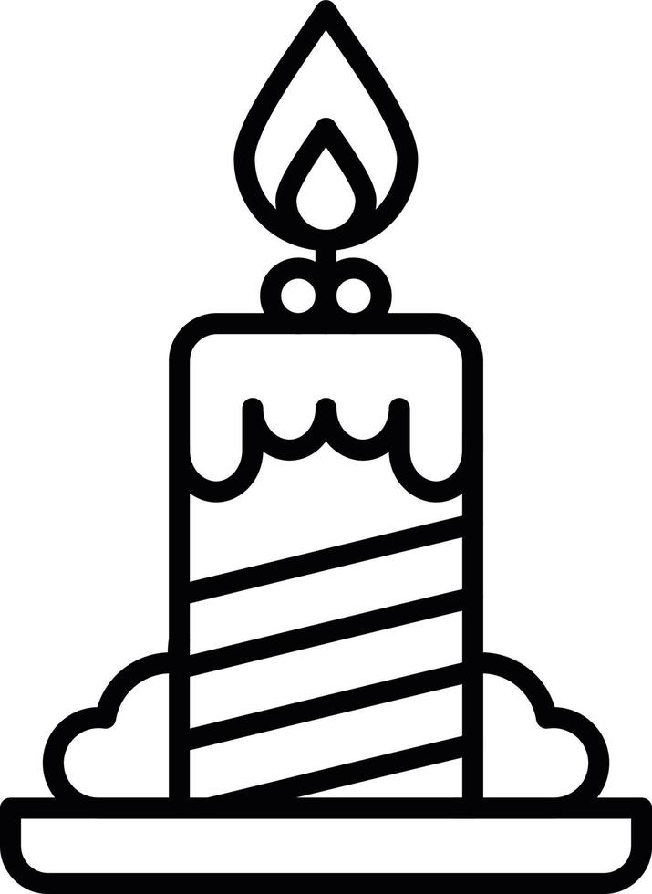 Candle Creative Icon Design vector