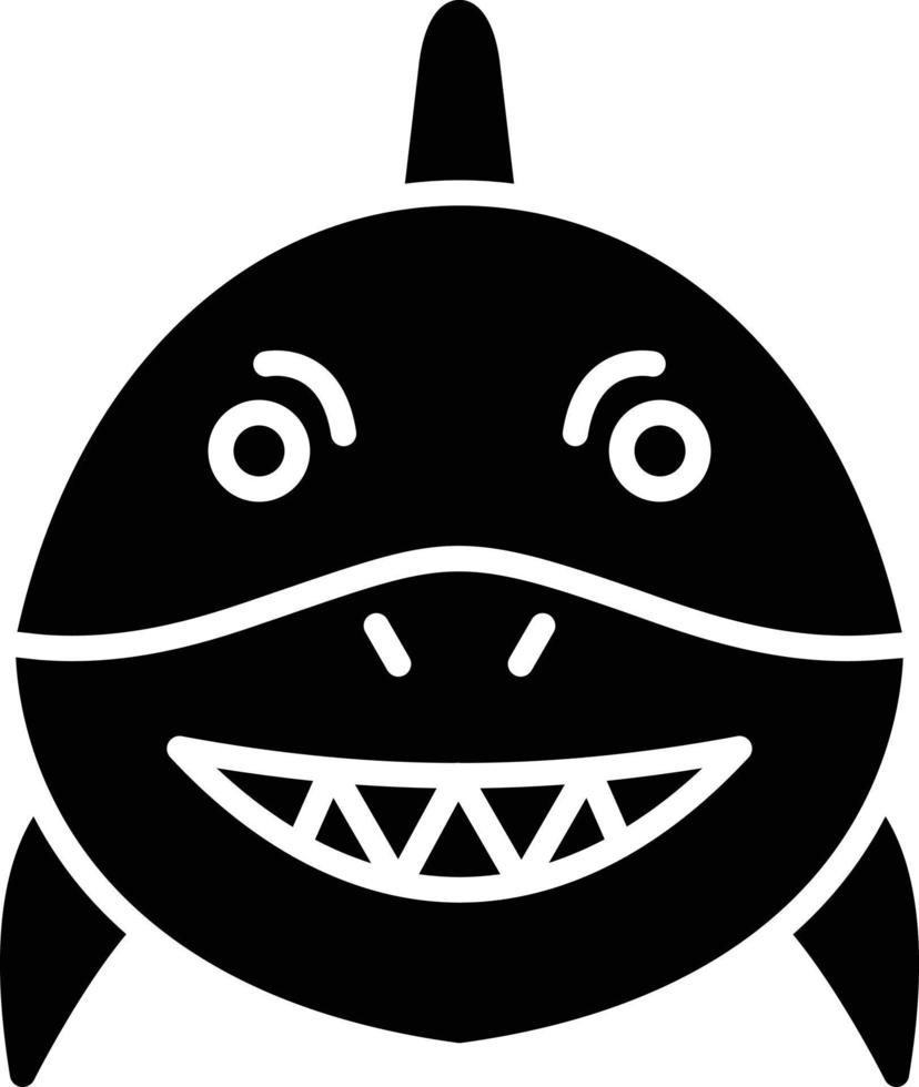 Shark Creative Icon Design vector