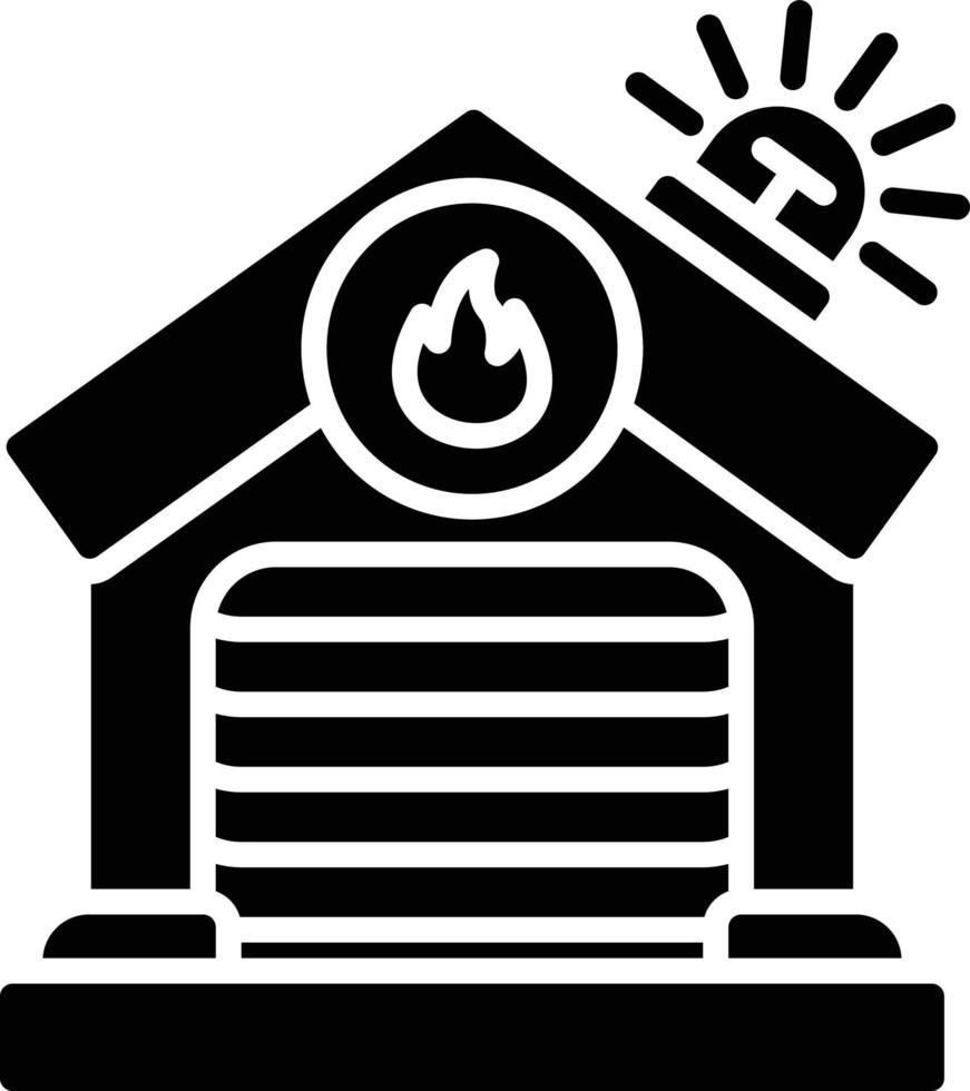 Fire Department Creative Icon Design vector