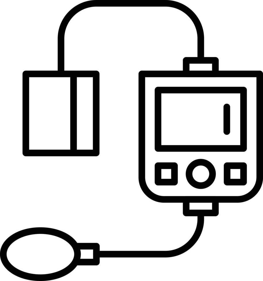 Sphygmomanometer Creative Icon Design vector