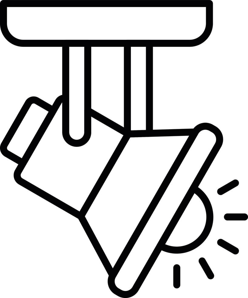 Spotlight Creative Icon Design vector