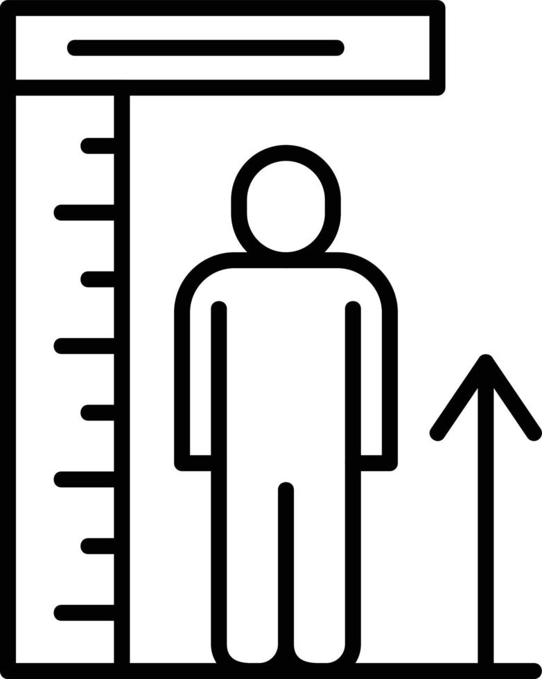 Height Creative Icon Design vector