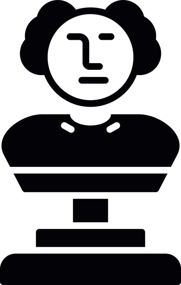 Sculpture Creative Icon Design vector