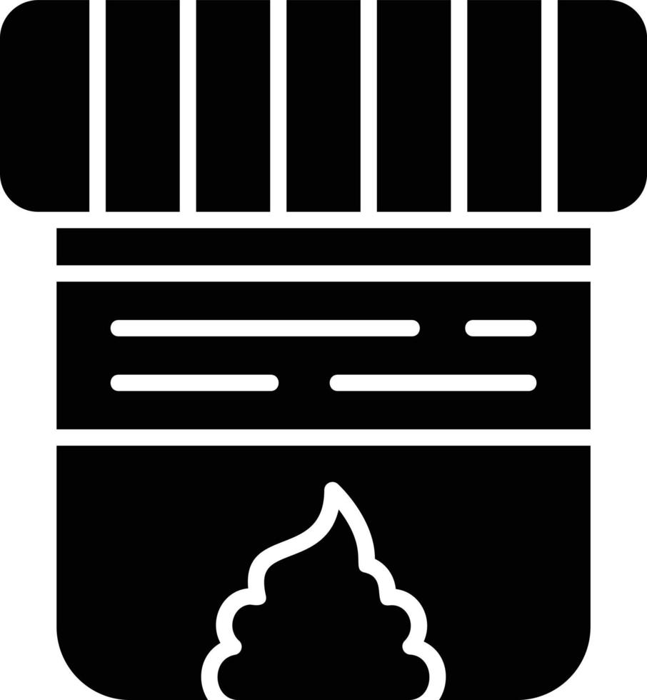 Stool Test Creative Icon Design vector